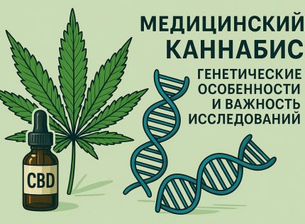 Медицинский каннабис: генетические особенности и важность исследований