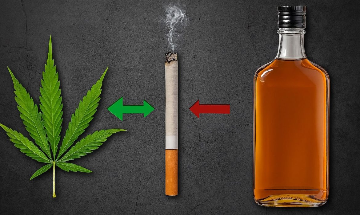 ганжа и курение