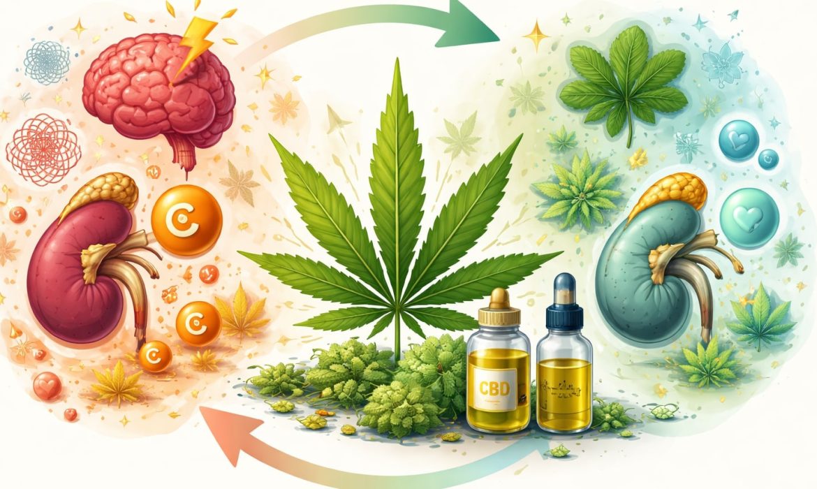 каннабис кортизол