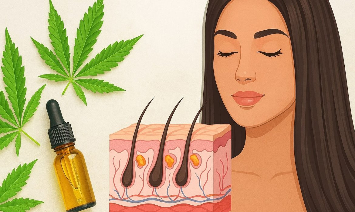 Влияние каннабиса на кожу и волосы