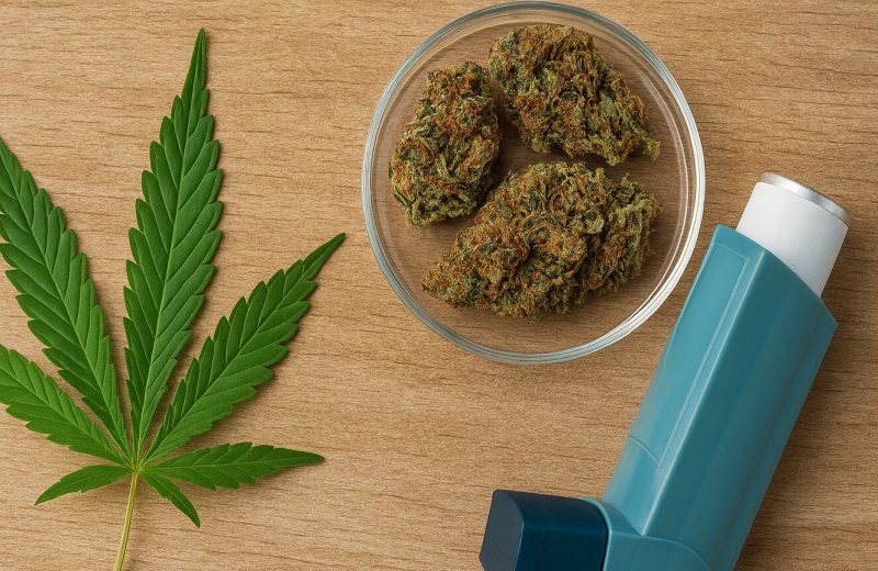 марихуана астма