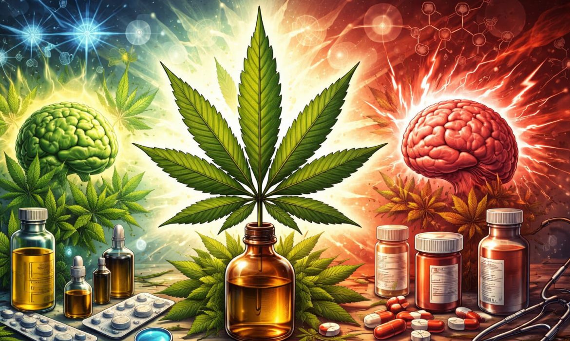 конопля против боли